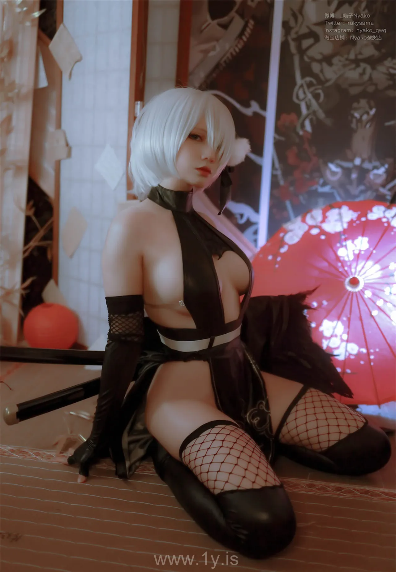 Nyako喵子 NO.042 2b同人旗袍